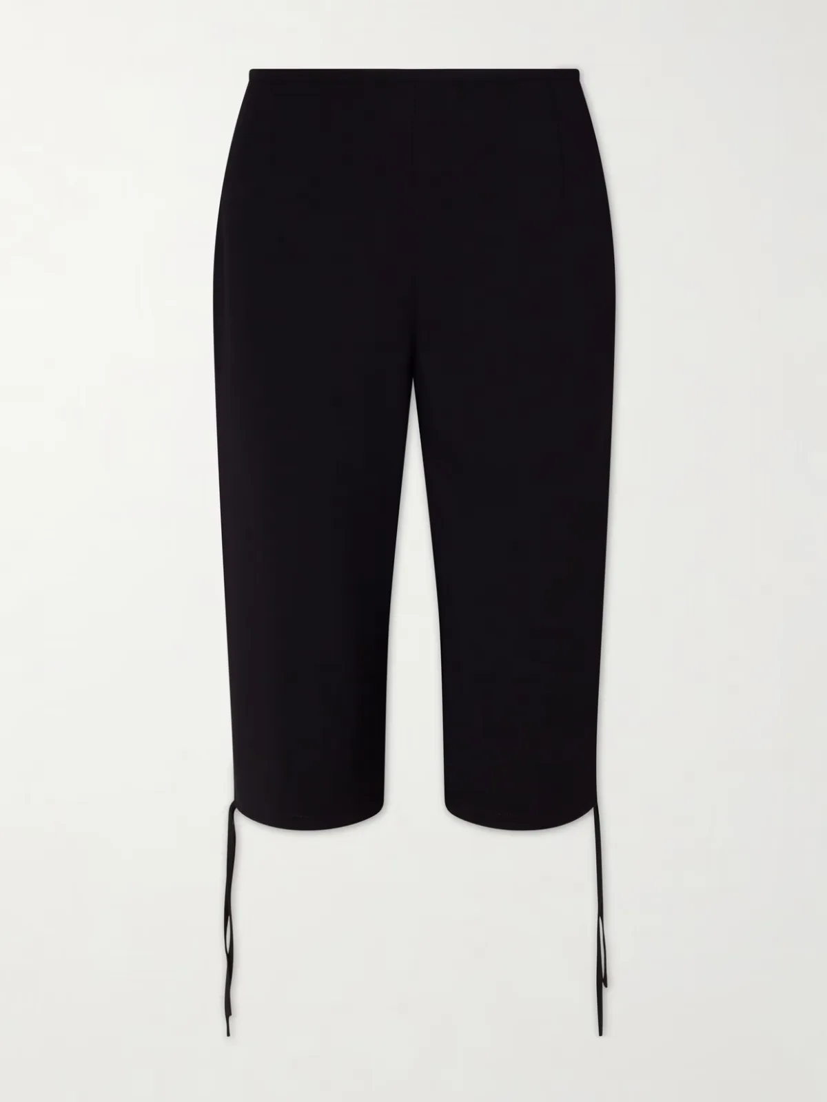 - Theatre Copped Stretch-crepe Straight-leg Pants -