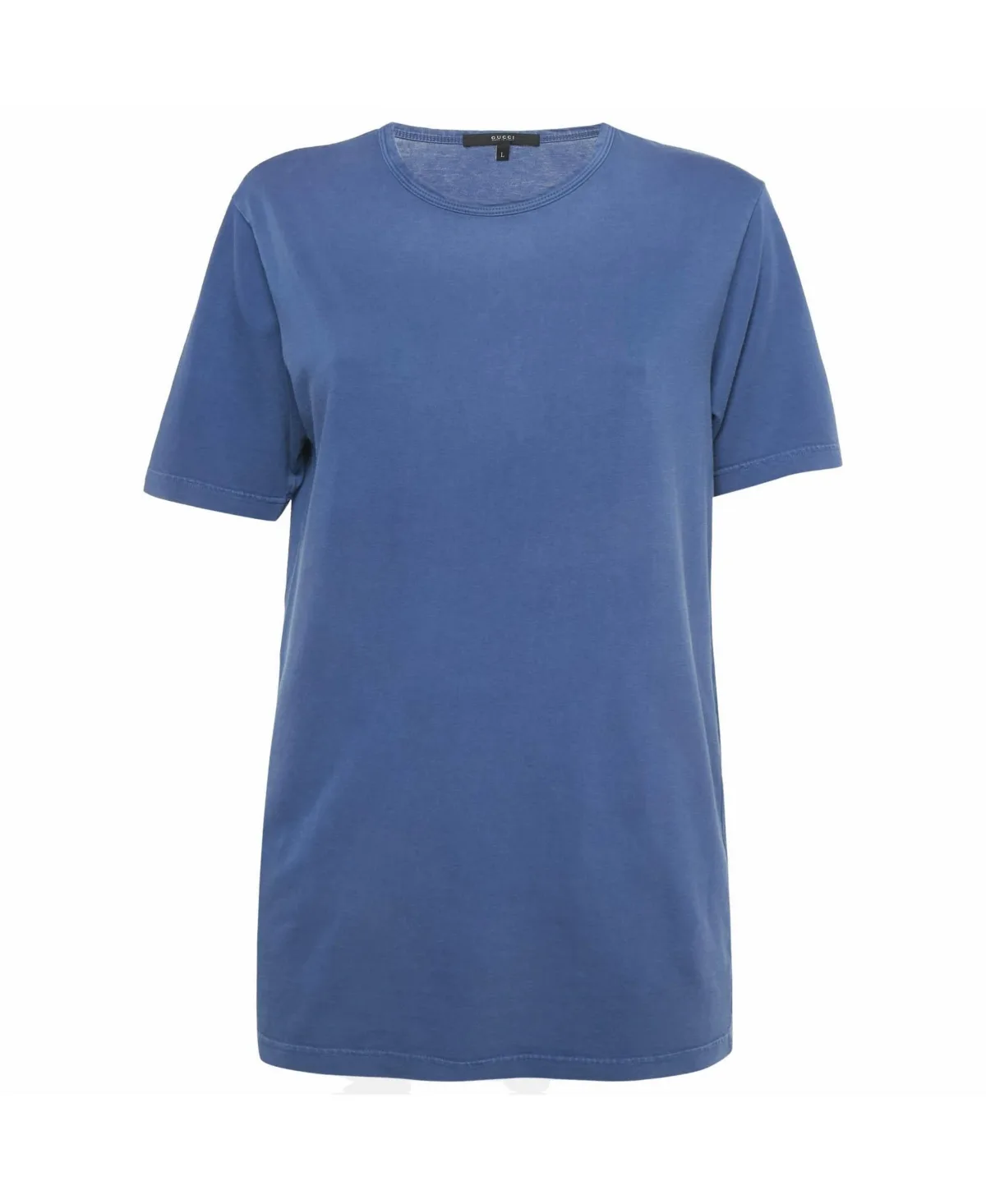 Pre-Owned Gucci Solid Jersey Crewneck T-Shirt