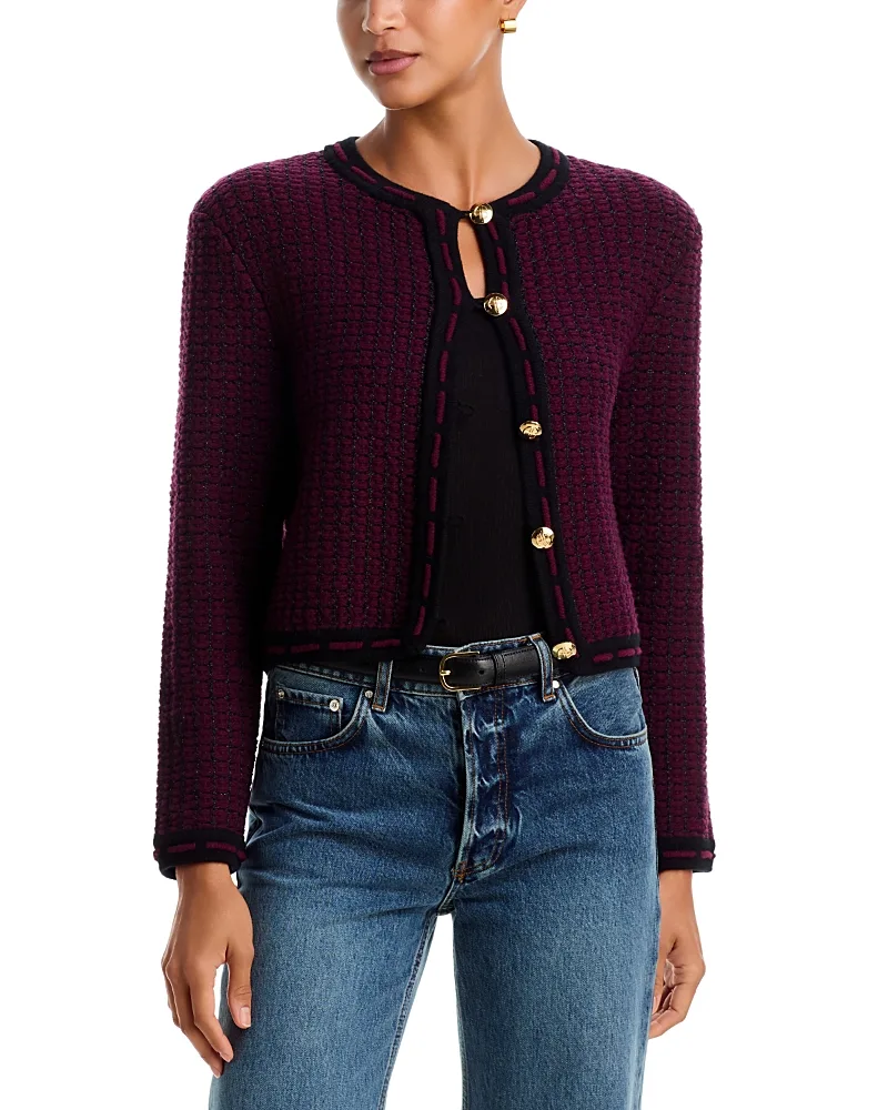 Nora Tweed Cardigan Sweater
