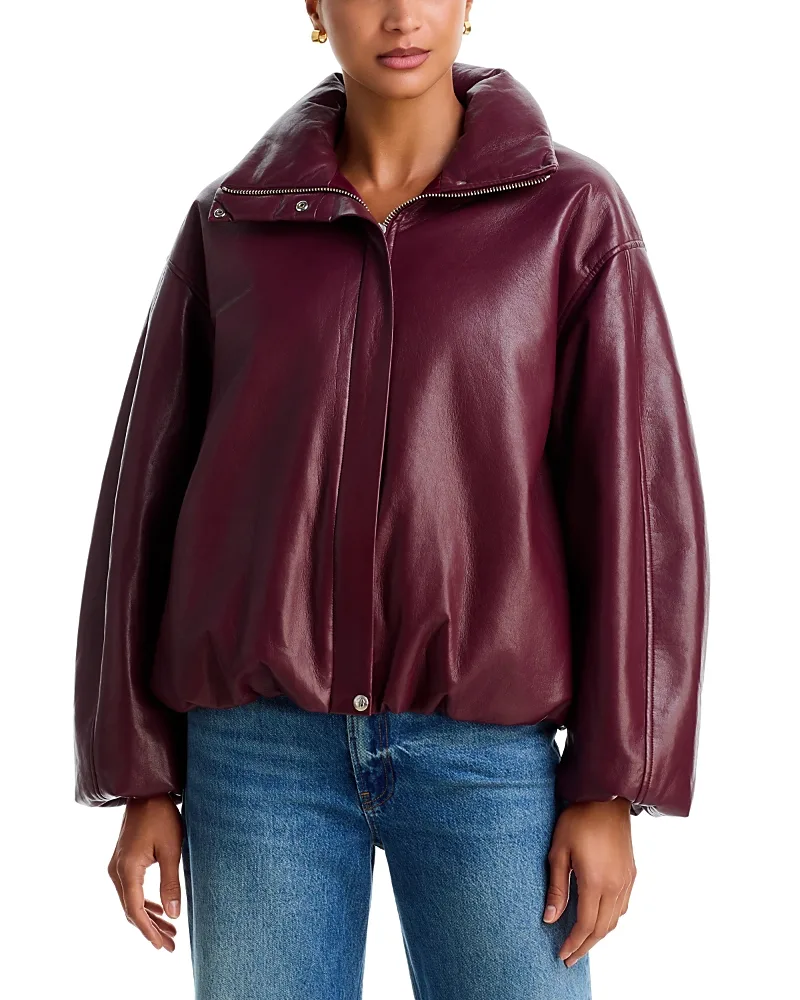 Cyrus Leather Trim Jacket