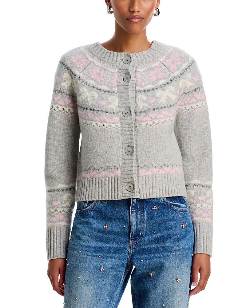 Shantae Wool Fair Isle Cardigan