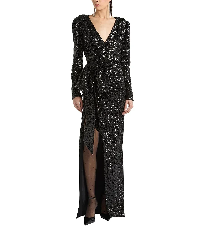 Long Sequinned Dress