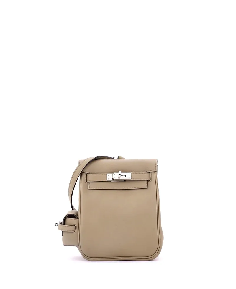 Pre-Owned Mini Kelly Jump Backpack Swift by Hermes