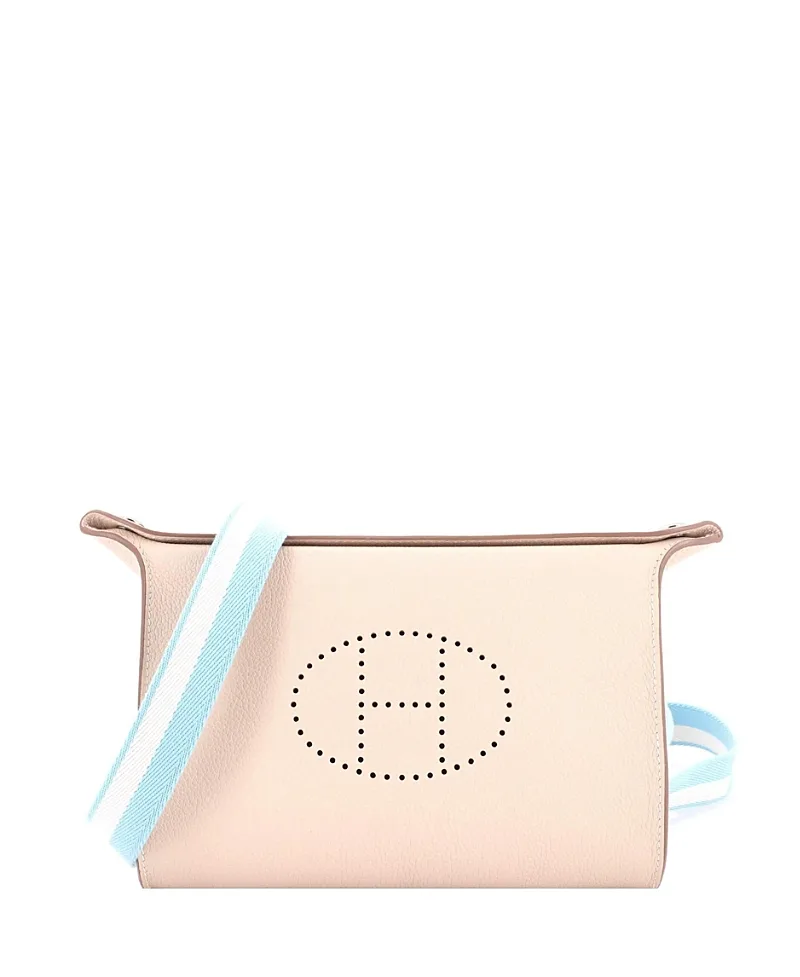 Pre-Owned Videpoches Bag with Multicolor Strap Togo by Hermes