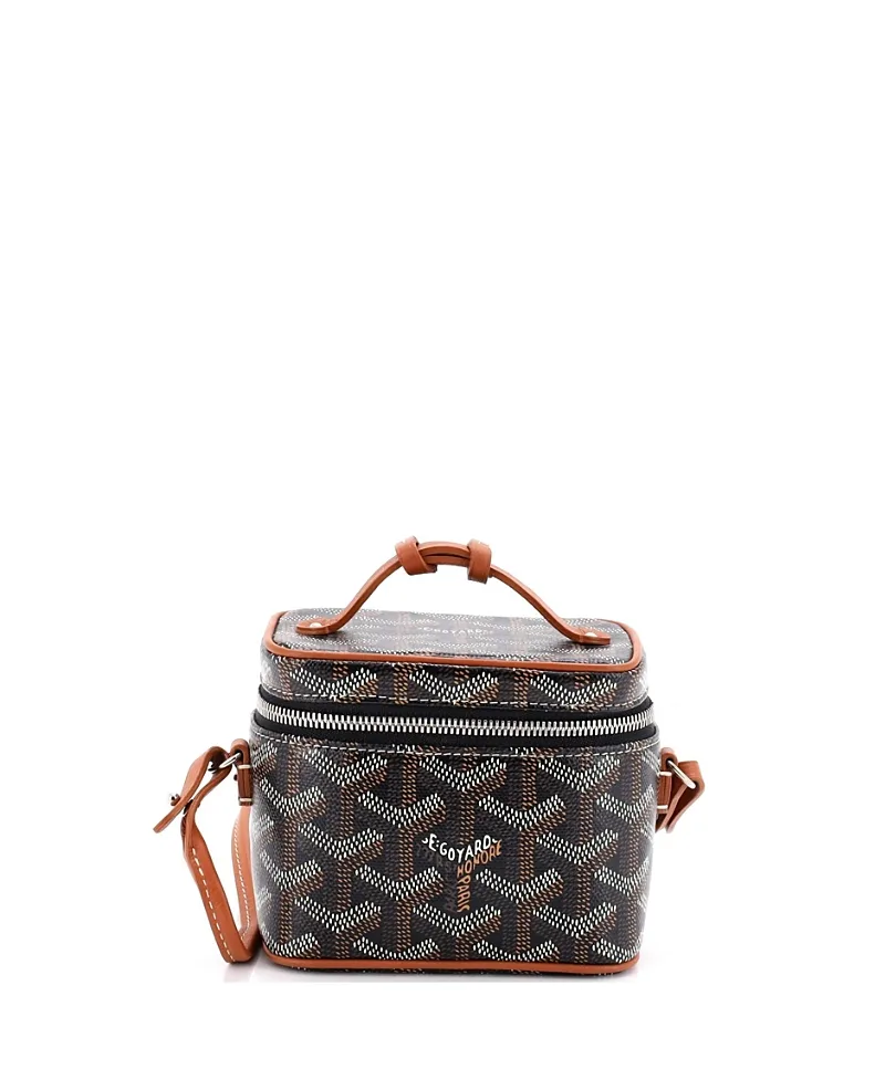 Pre-Owned Goyard Nano Muse Vanity Case Coated Canvas by Pre-owned Goyard
