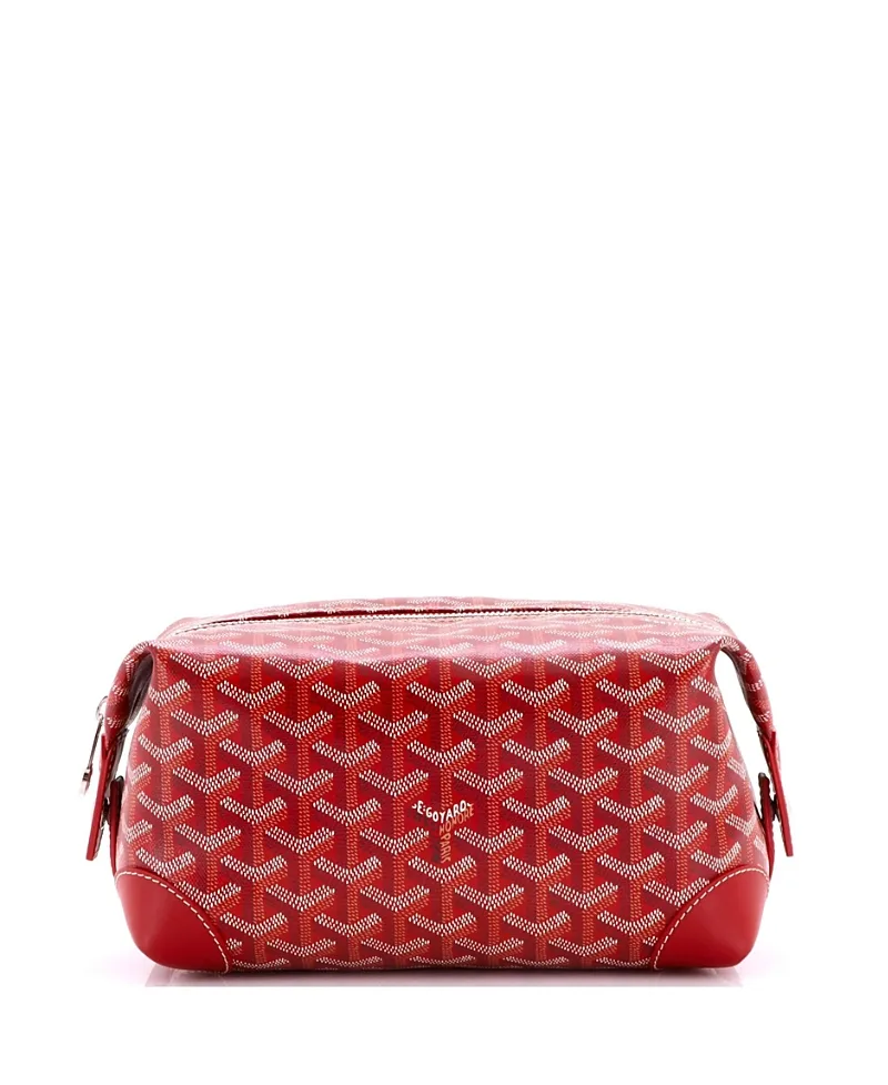 Pre-Owned Goyard 25 Boeing Trousse De Toilette Pouch Coated Canvas by Pre-owned Goyard