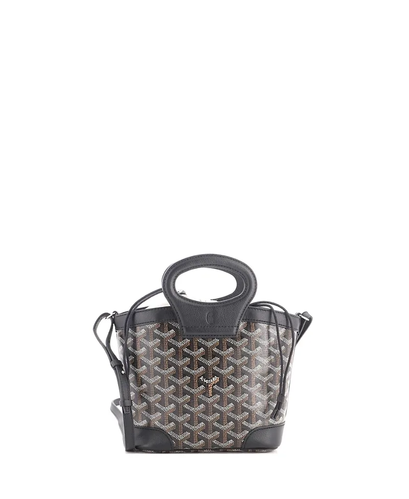 Pre-Owned Goyard Mini Beluga Bag Coated Canvas by Pre-owned Goyard