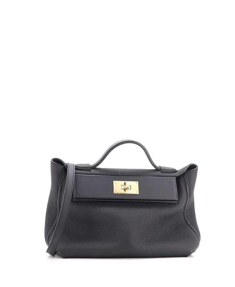 Pre-Owned 29 24/24 Bag Bicolor Togo with Swift by Hermes