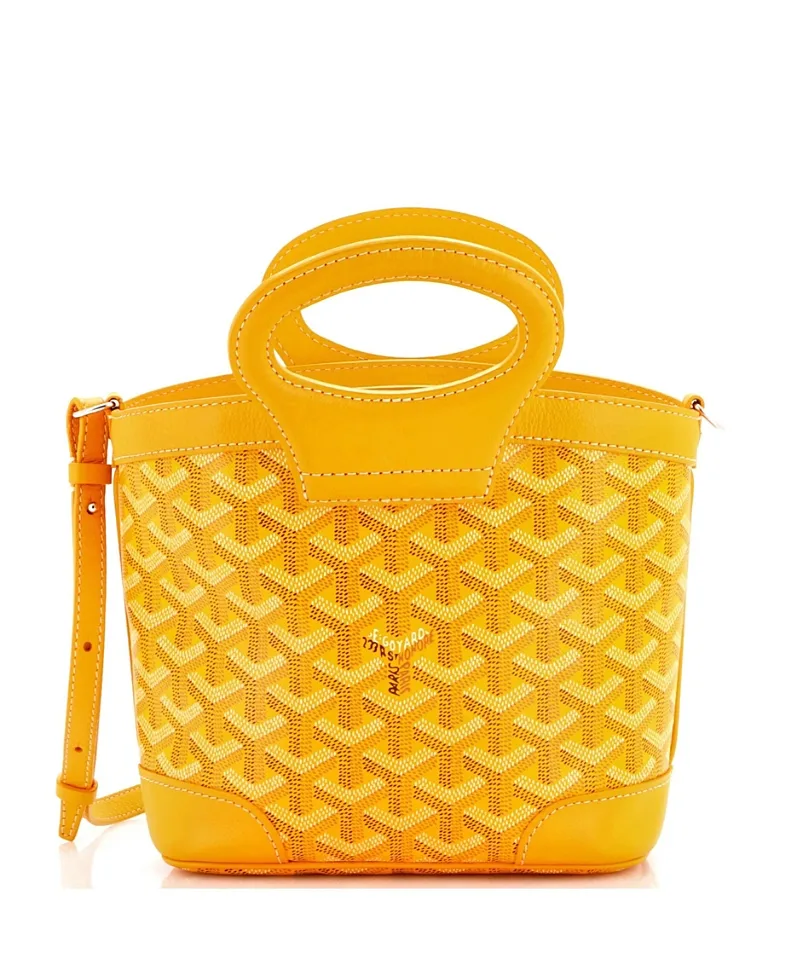 Pre-Owned Goyard Mini Beluga Bag Coated Canvas by Pre-owned Goyard