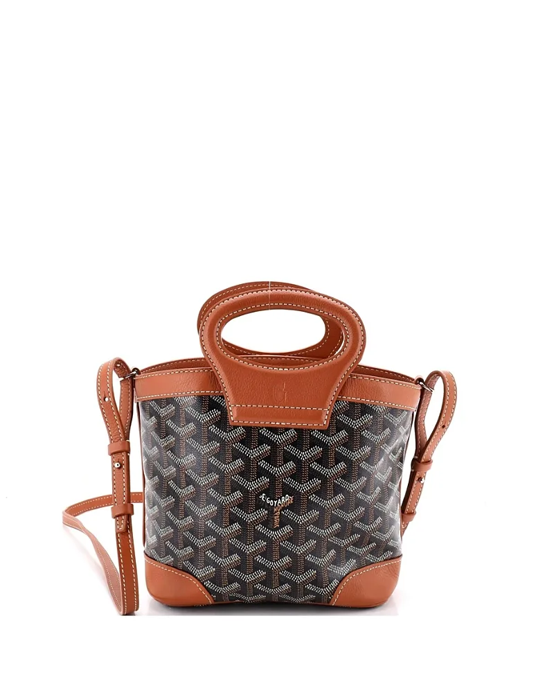 Pre-Owned Goyard Mini Beluga Bag Coated Canvas by Pre-owned Goyard