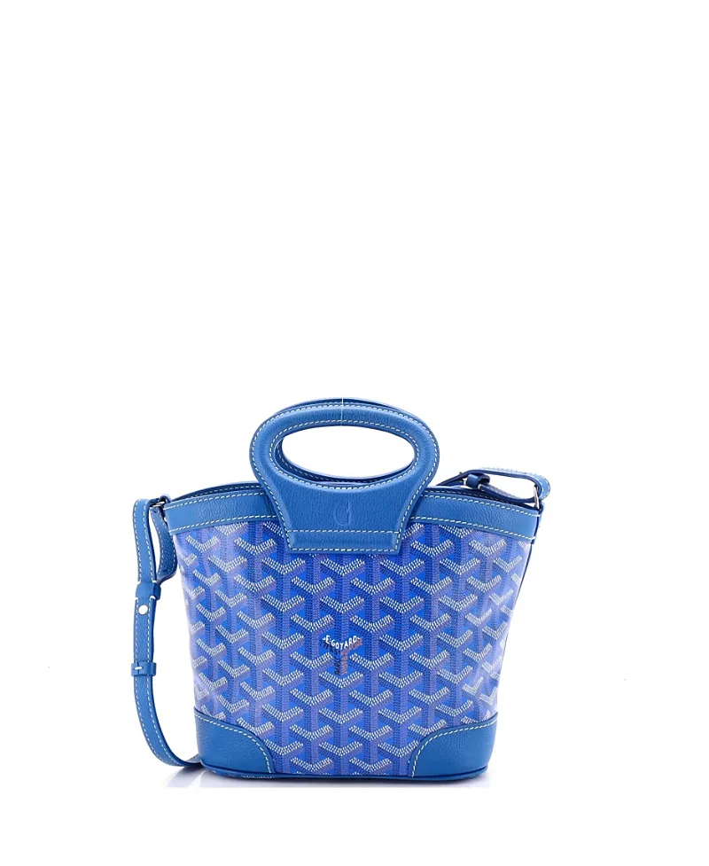Pre-Owned Goyard Mini Beluga Bag Coated Canvas by Pre-owned Goyard
