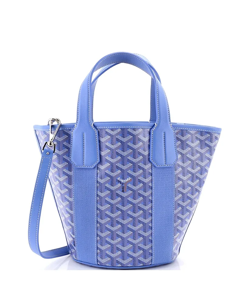 Pre-Owned Goyard Pm Belharra Tote Coated Canvas by Pre-owned Goyard
