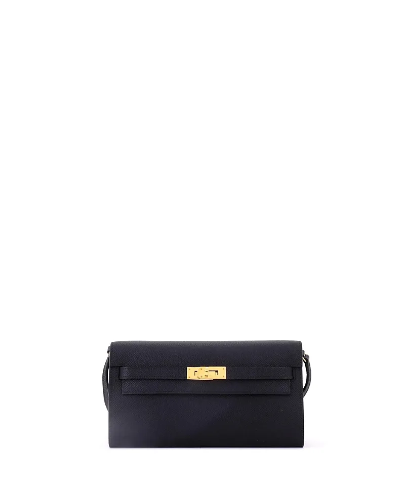 Pre-Owned Kelly to Go Wallet Epsom