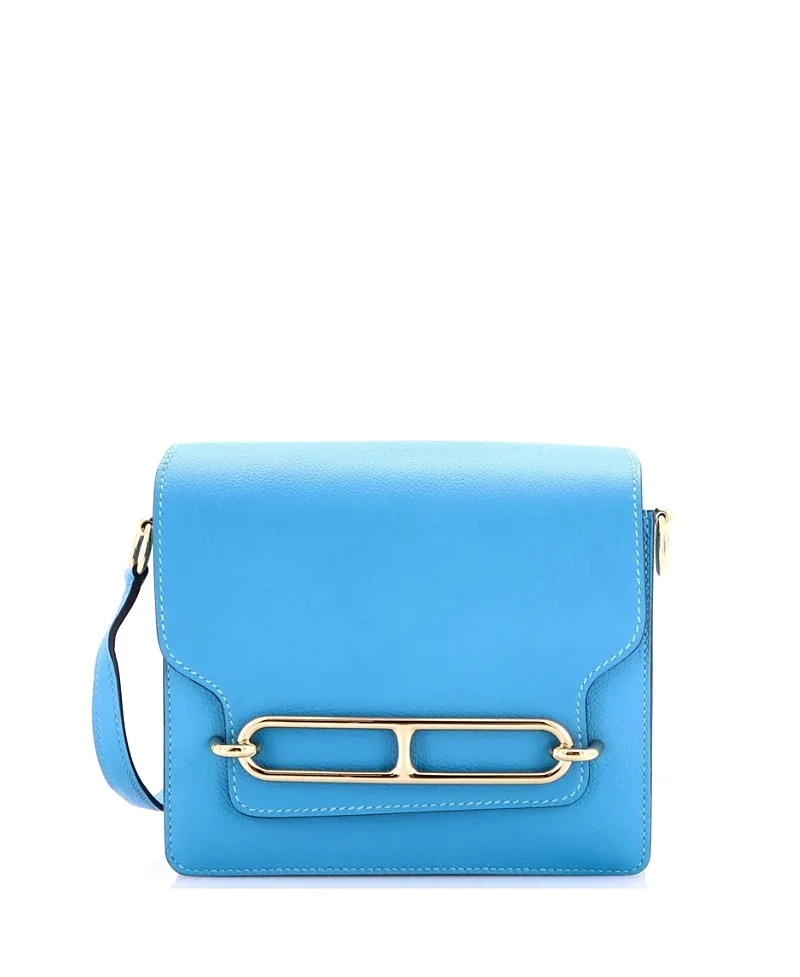 Pre-Owned Hermes 18 Roulis Bag Evercolor by Hermes