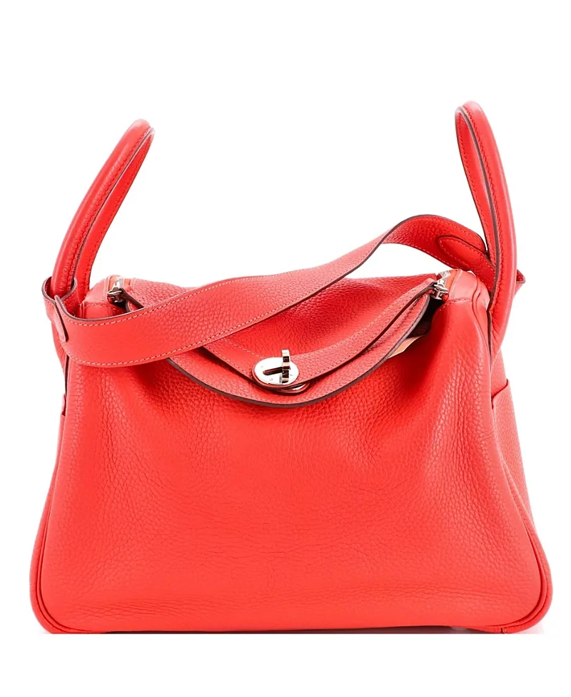 Pre-Owned Hermes 30 Lindy Bag Clemence