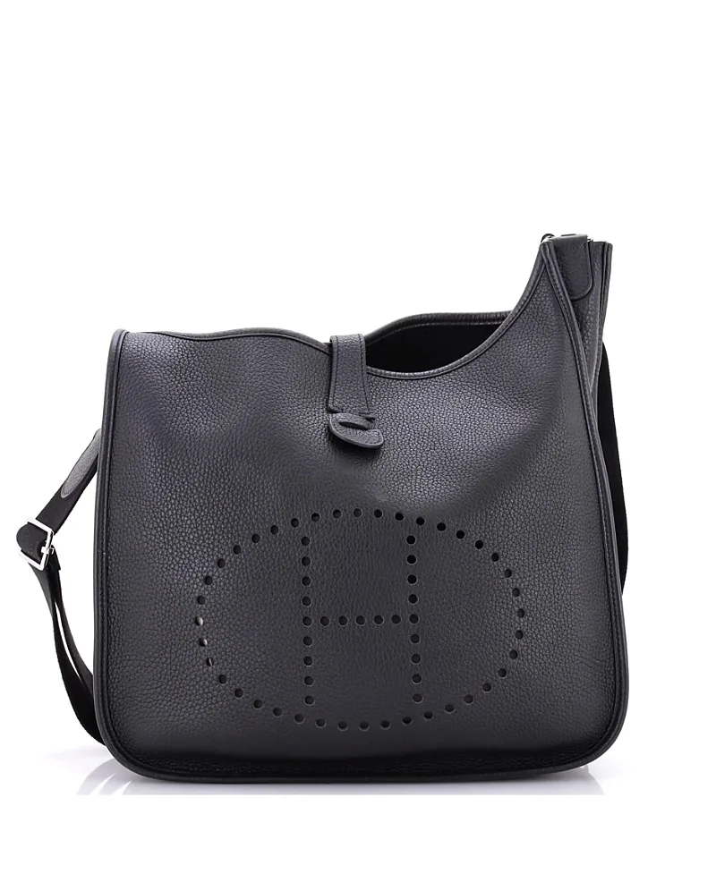 Pre-Owned Hermes Gm Evelyne Bag Gen Iii Clemence by Hermes
