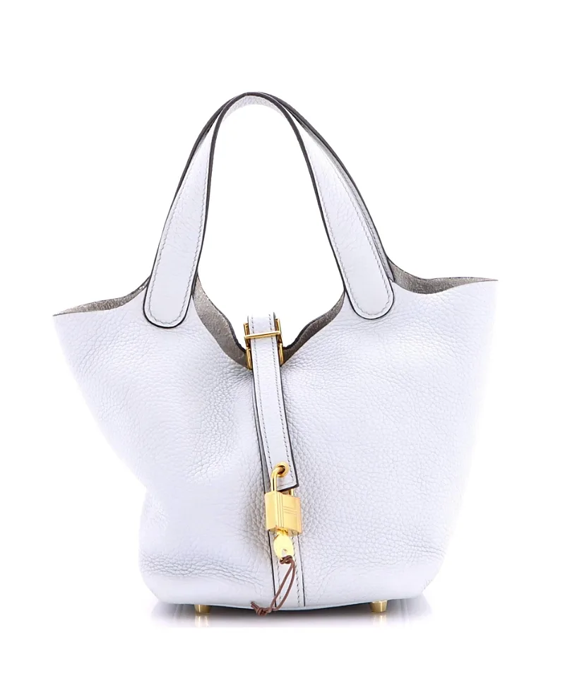 Pre-Owned Pm Picotin Lock Bag Clemence by Hermes