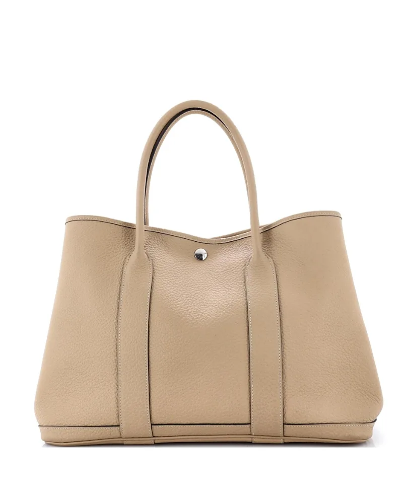 Pre-Owned Hermes 36 Garden Party Tote Leather by Hermes
