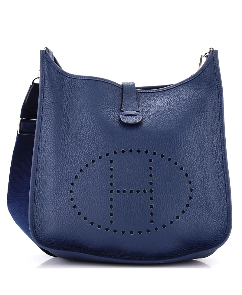 Pre-Owned Hermes Gm Evelyne Bag Gen Iii Clemence by Hermes