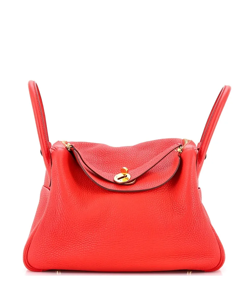 Pre-Owned Hermes 30 Lindy Bag Clemence