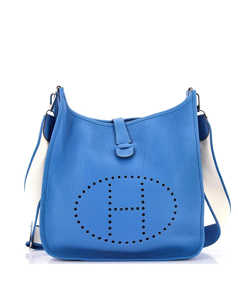 Pre-Owned Hermes Gm Evelyne Bag Gen Iii Clemence by Hermes