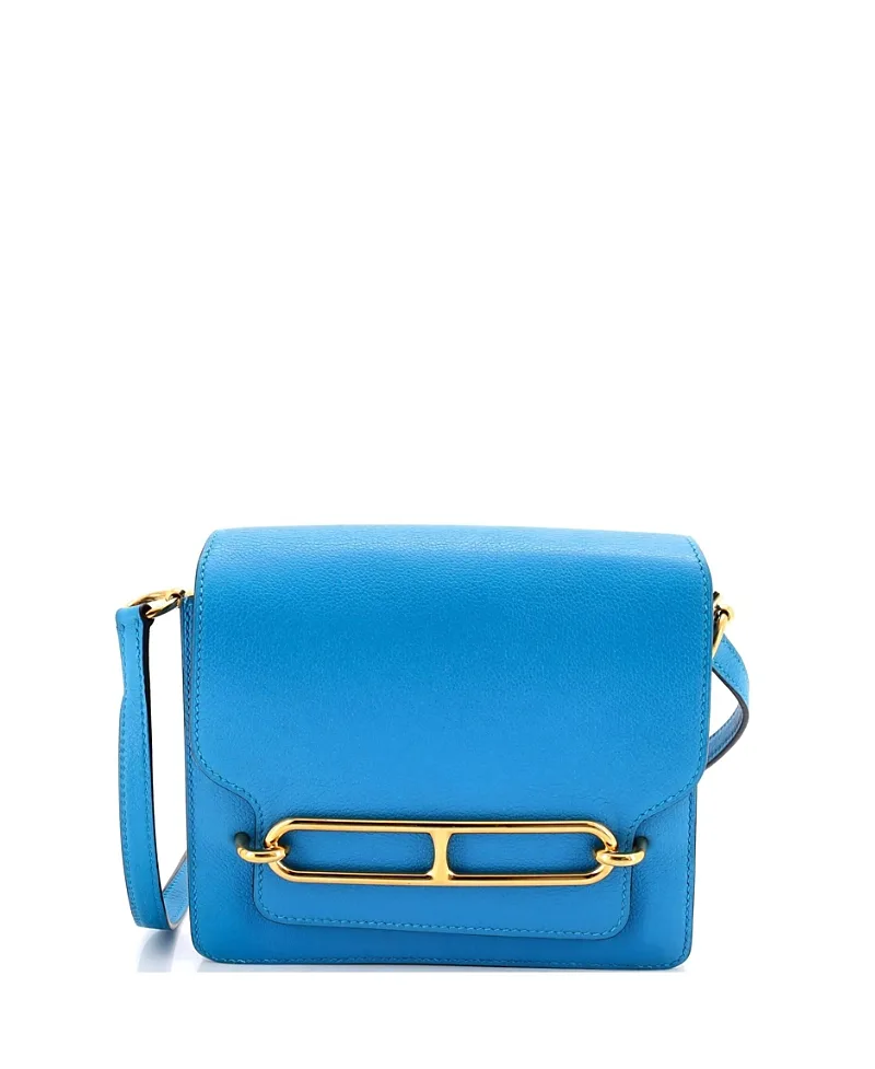 Pre-Owned Hermes 18 Roulis Bag Evercolor