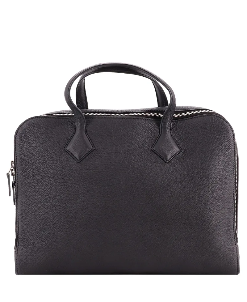 Pre-Owned Victoria Light Briefcase Togo by Hermes