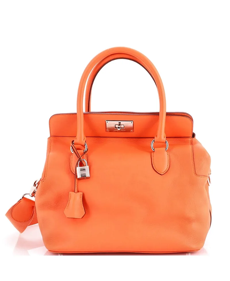 Pre-Owned 26 Toolbox Bag Swift by Hermes