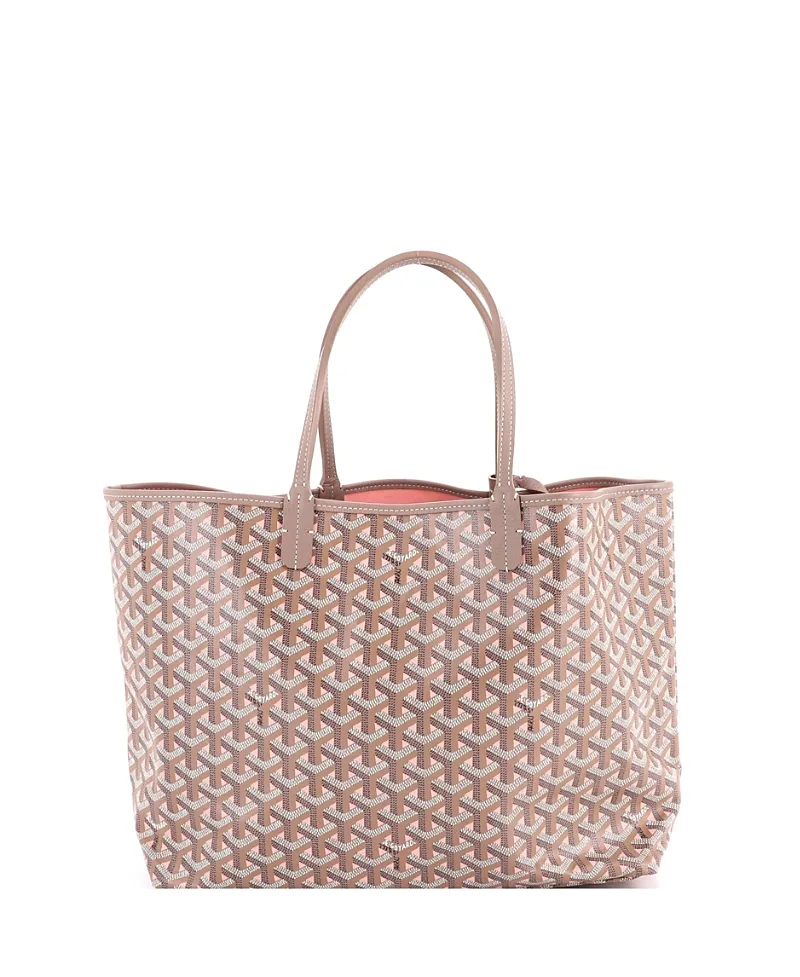 Pre-Owned Pm Saint Louis Tote Claire Voie Coated Canvas by Pre-owned Goyard