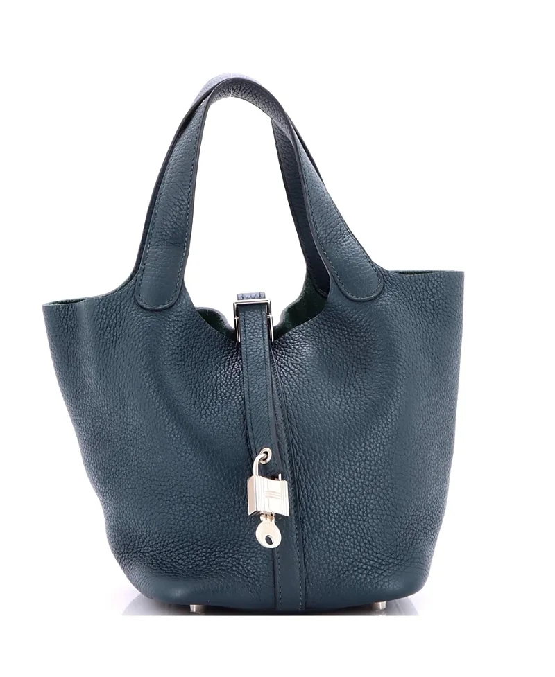 Pre-Owned Pm Picotin Lock Bag Clemence