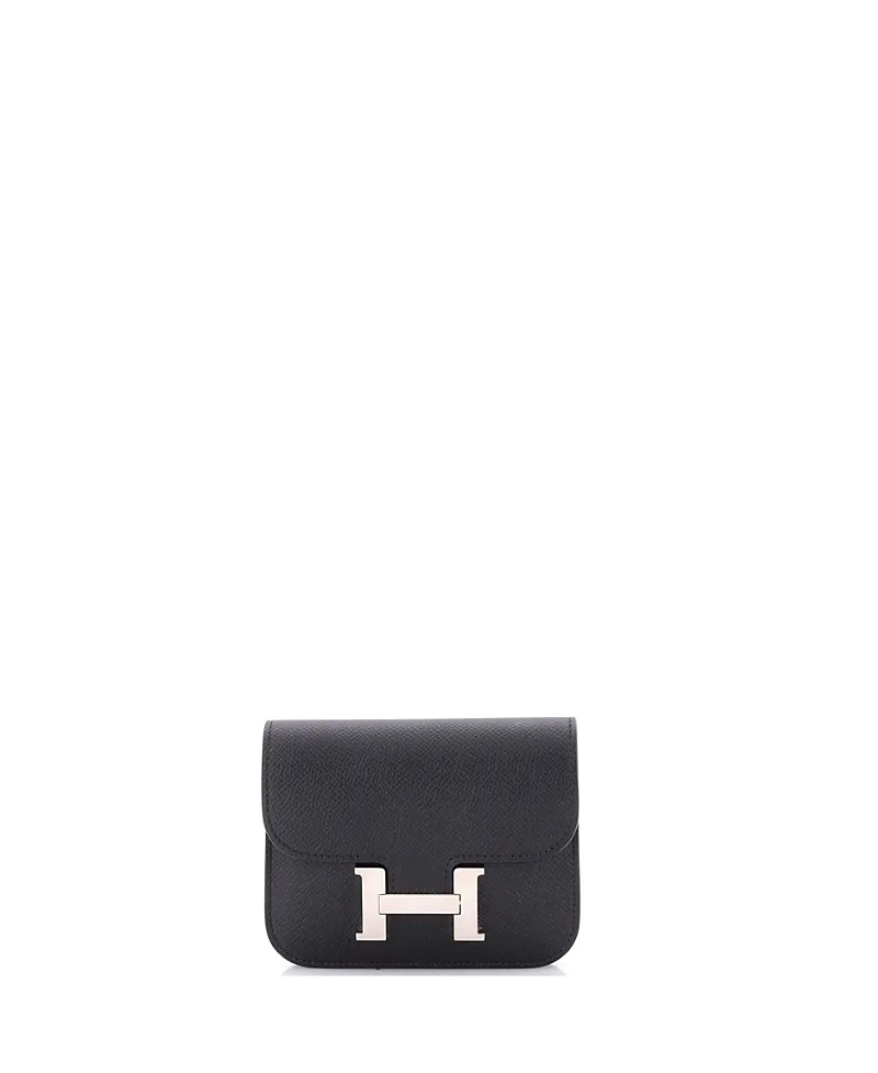 Pre-Owned Constance Slim Wallet Epsom by Hermes