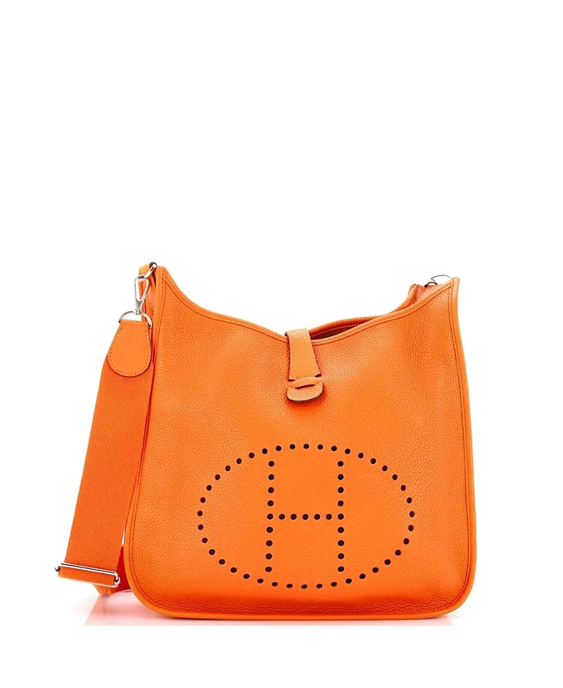 Pre-Owned Hermes Gm Evelyne Bag Gen Iii Clemence by Hermes
