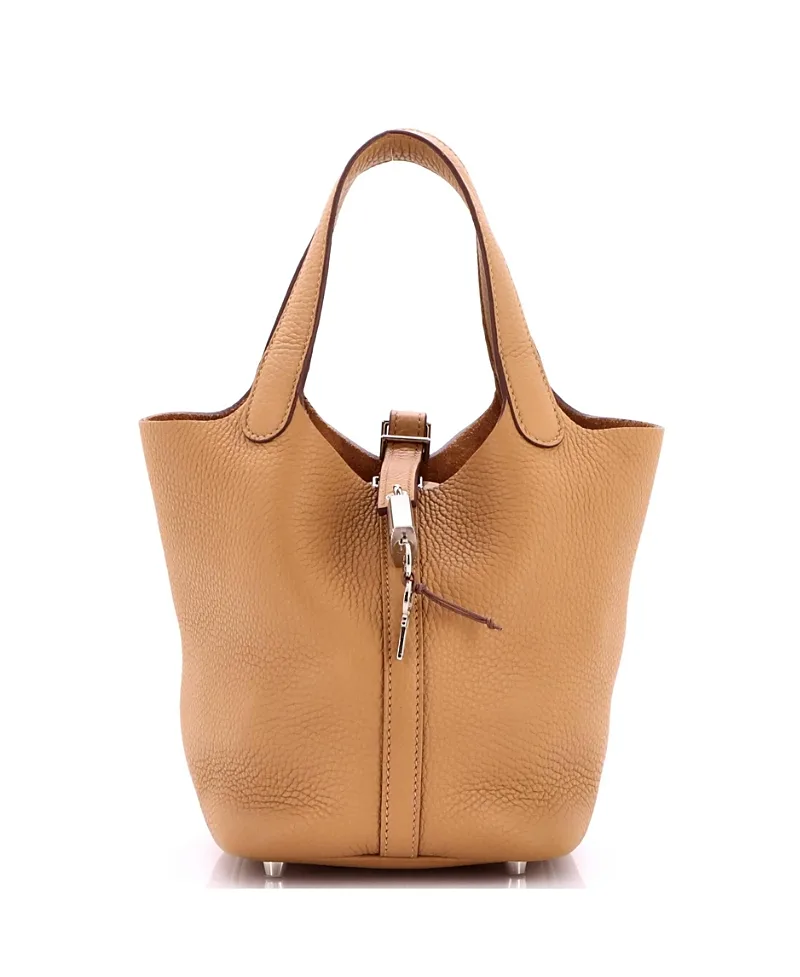Pre-Owned Pm Picotin Lock Bag Clemence