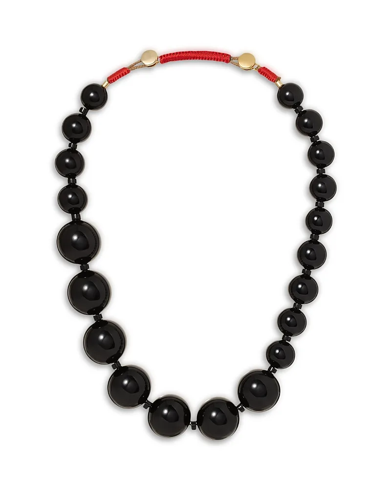 The Very Big Bead Stone Necklace, 16-18 by Roxanne Assoulin