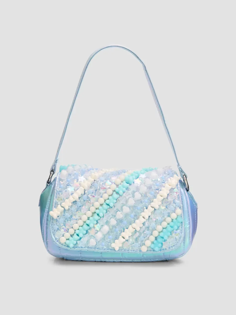 Quilted Charm Bag by Bari Lynn