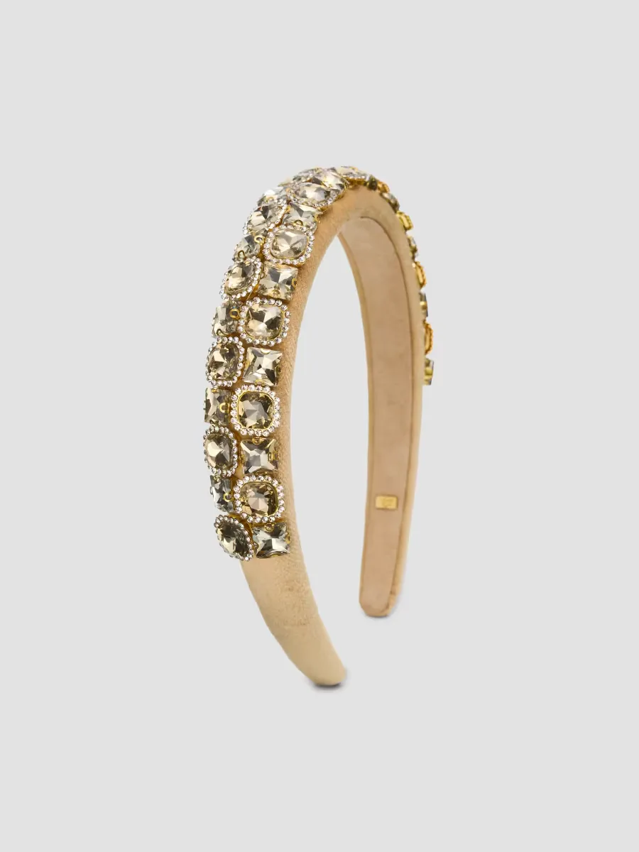 Double Jewel Headband by Bari Lynn