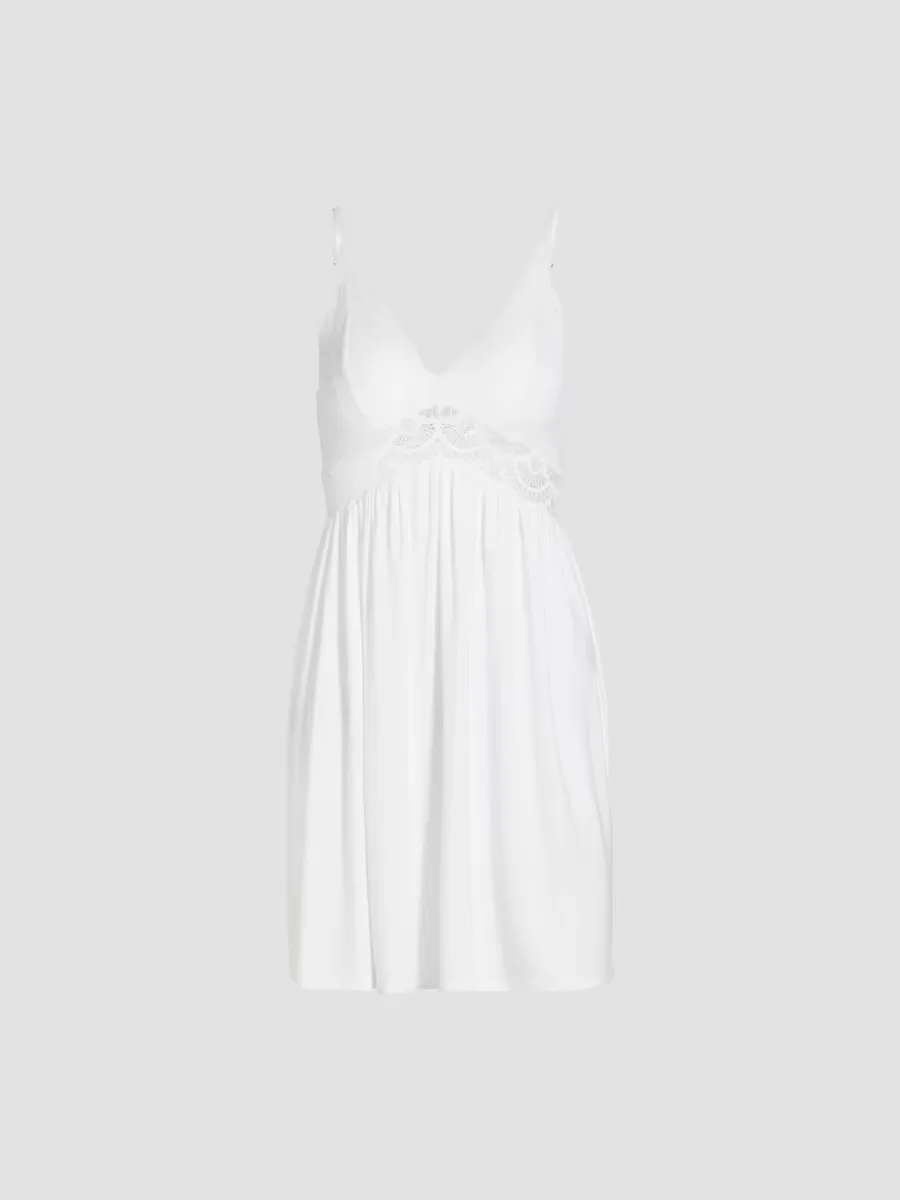 Mariana Modal Lace-Trim Chemise