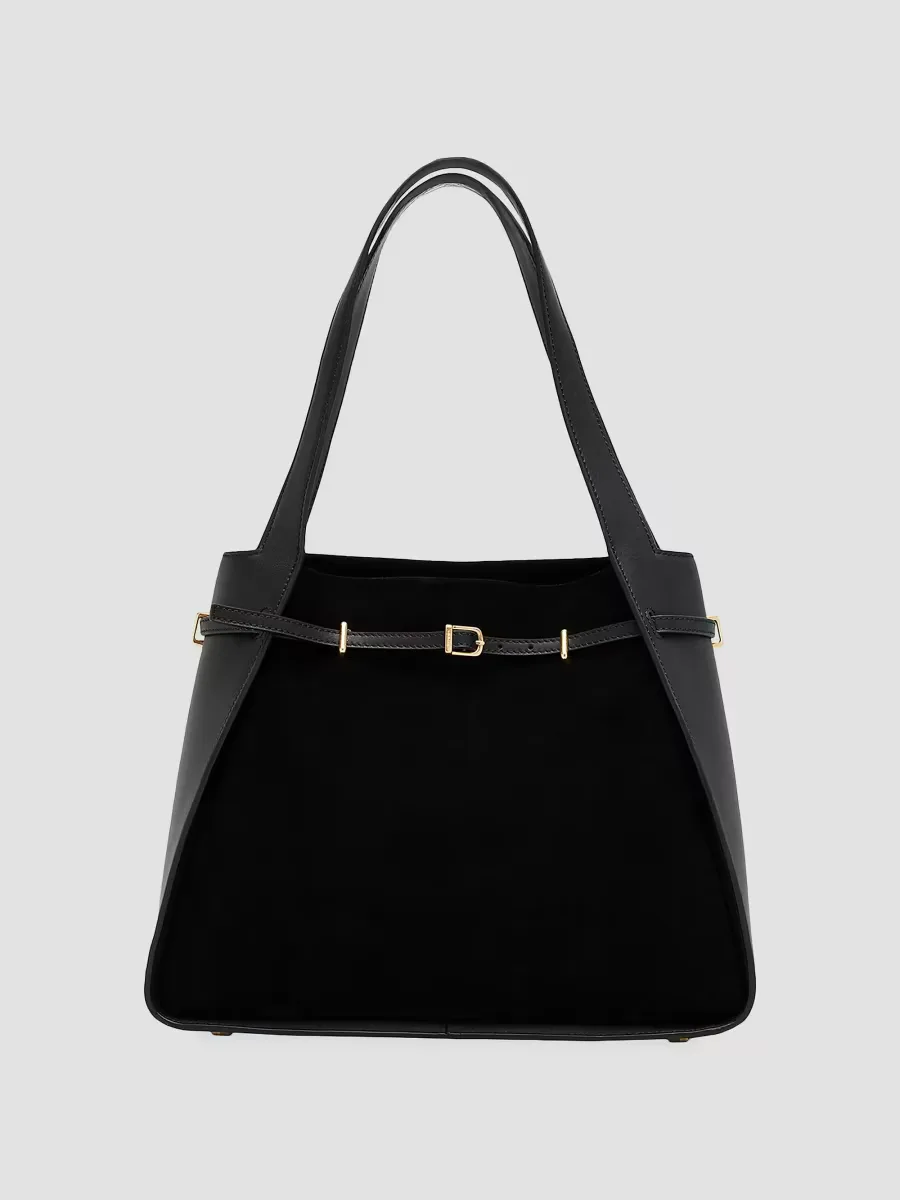 Cleo Leather Tote Bag by SIMKHAI
