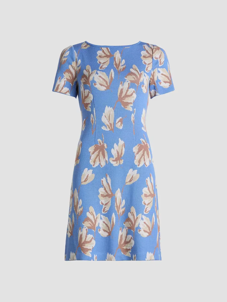 Floral A-Line Minidress