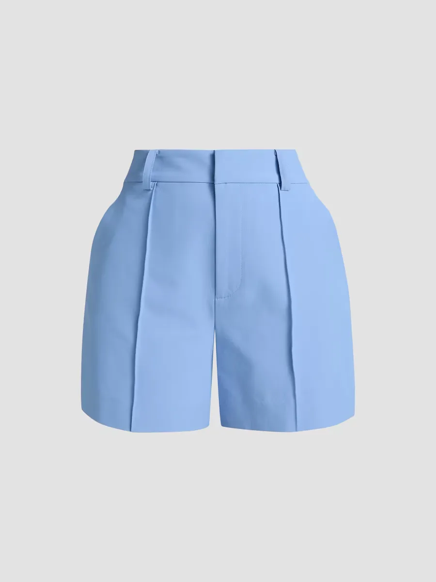 Kallen Jersey Pleated Shorts