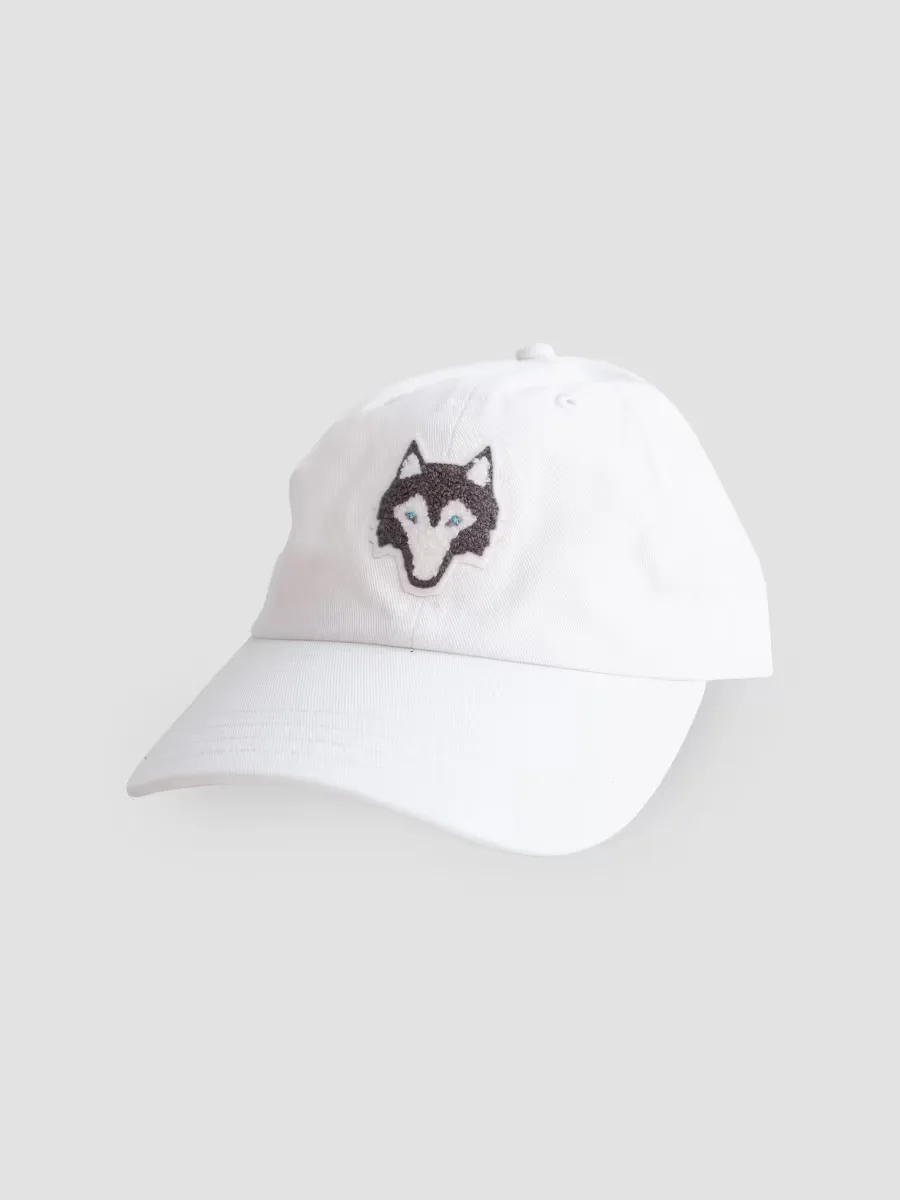 Wolf Chenille Dad Hat by Greyson