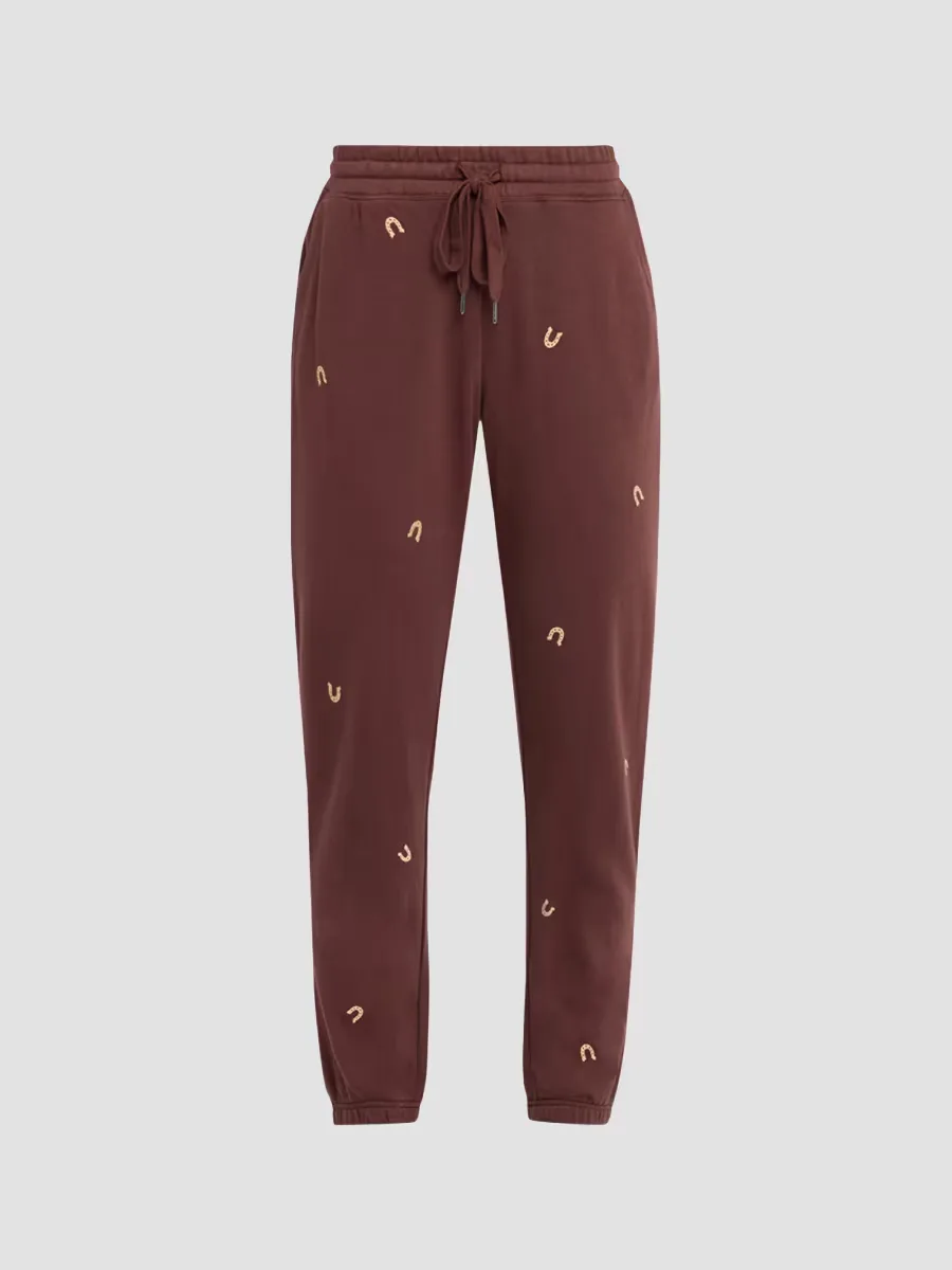 Kingston Embroidered Stretch-Cotton Sweatpants by Rails
