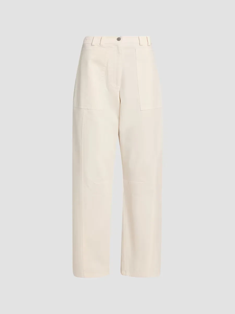 Lunar Stretch-Cotton Straight-Leg Pants by Rails