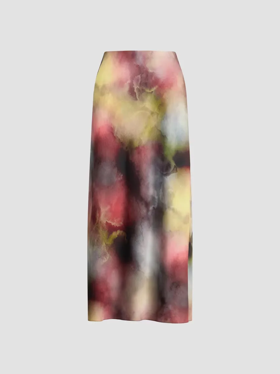 The Favorite Printed Midi-Skirt
