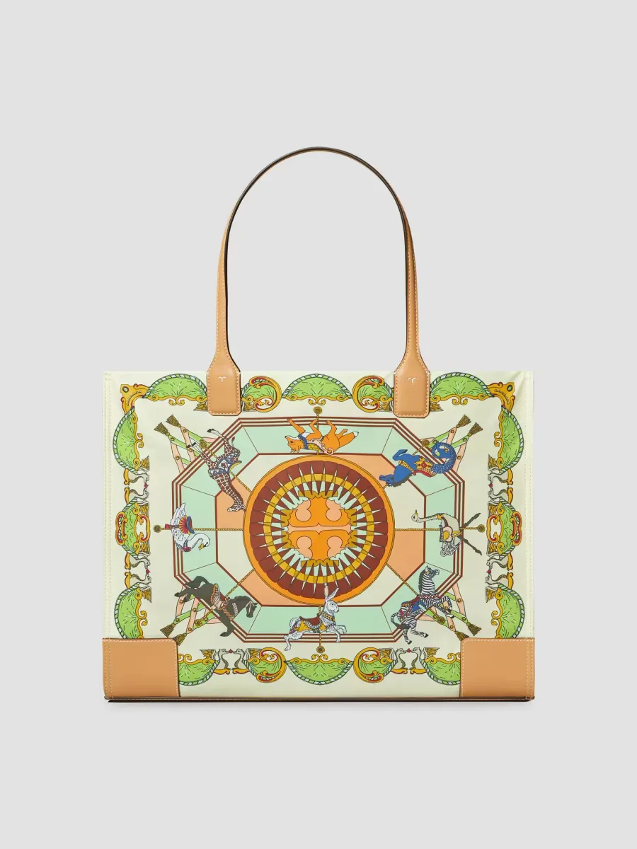 Ella Printed Tote Bag by Tory Burch