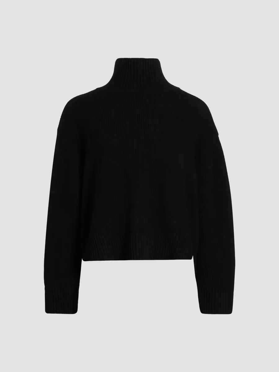 Omaria Wool Turtleneck Sweater by Nili Lotan
