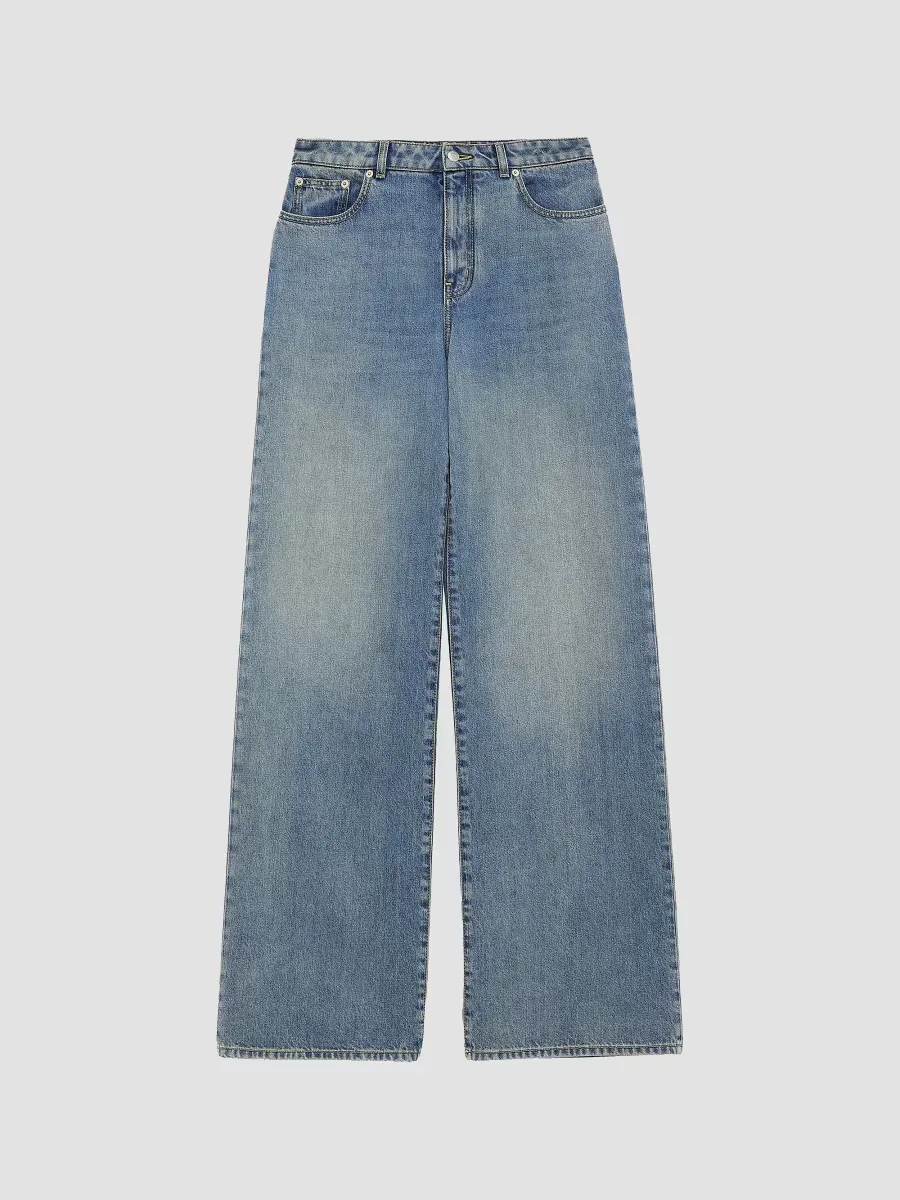 Wide-Leg Jeans by McQueen