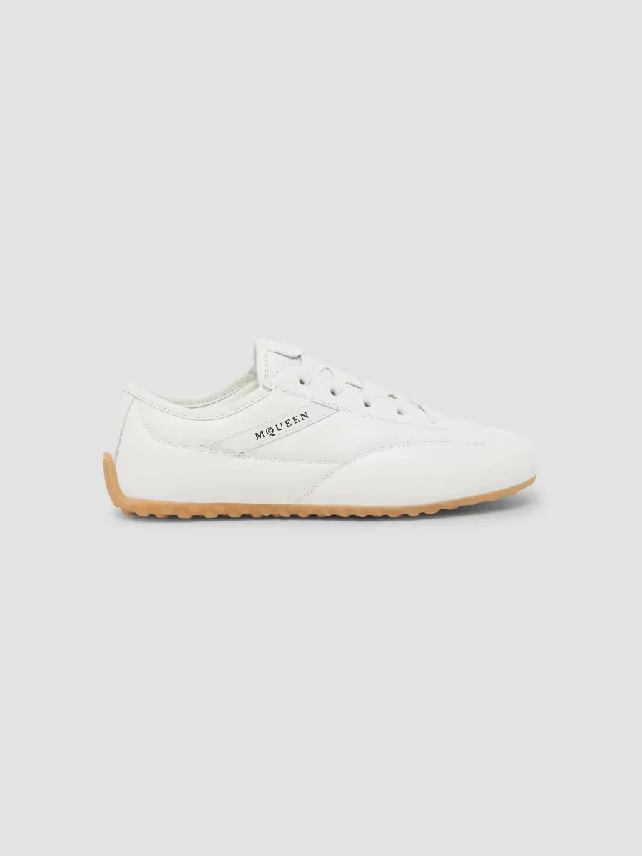Boxe Leather Low-Top Sneakers by McQueen