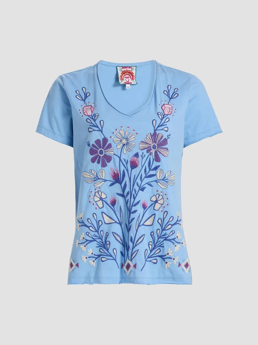 Adina Cotton Everyday T-Shirt by Johnny Was
