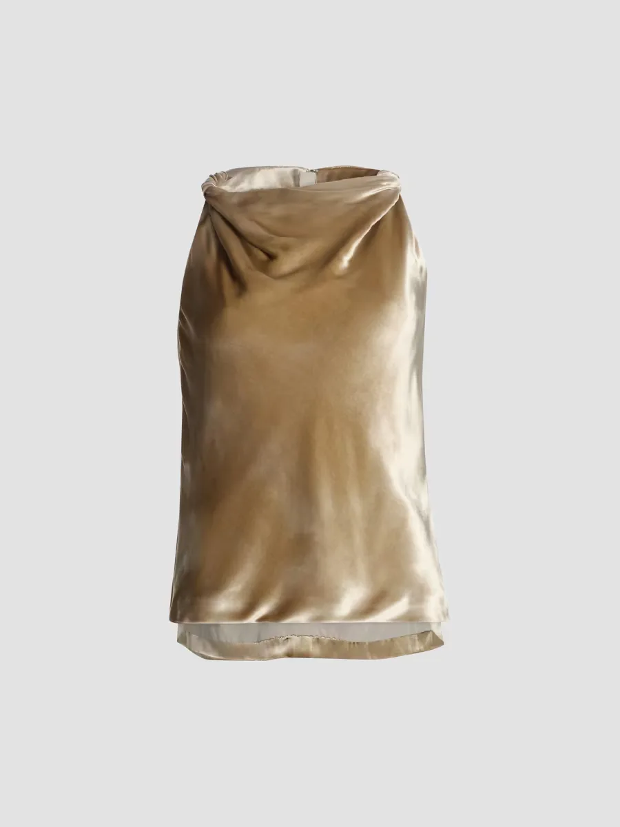 Selima Velvet Top by Adam Lippes